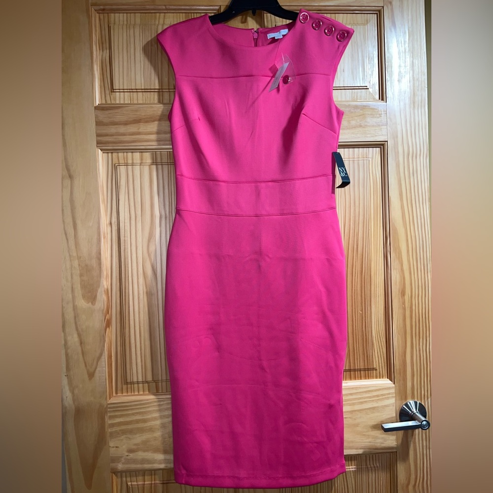 NY&Co. Hot Pink Dress-NWT
